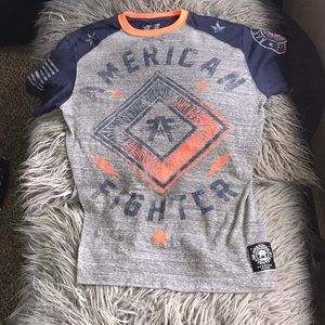 American fighter men’s shirt